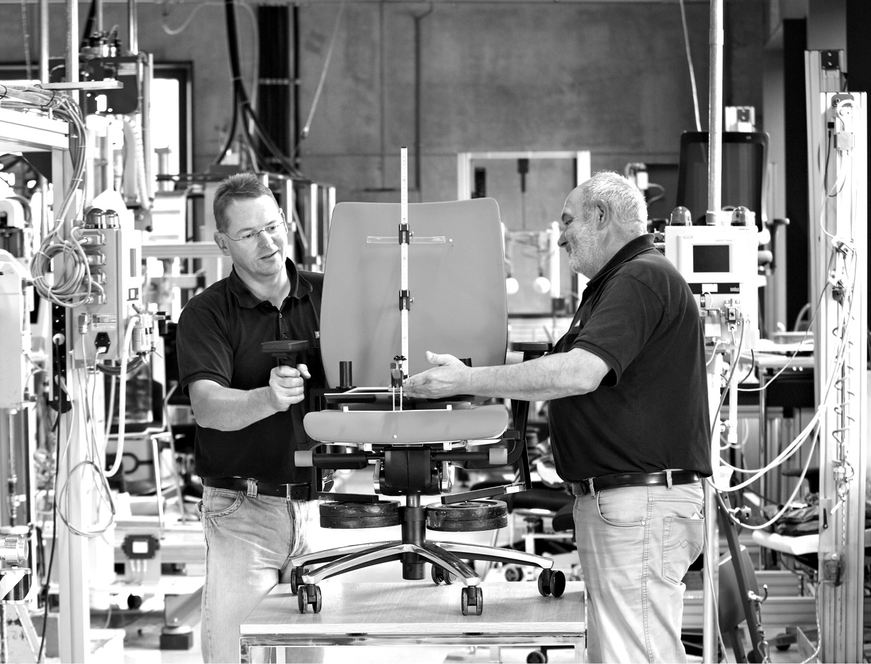 Chair production in Dogern